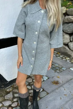 BYIC Oliviaic Knit Dress H105-1< Kjoler|Ammevenligt Tøj