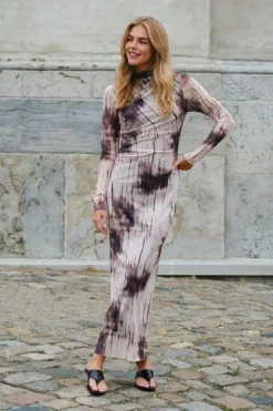 Neo Noir Onessa Faded Mesh Dress 166016< Kjoler