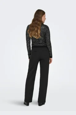 Onlabby Ls Polo Sequins Cardigan Knt*Only