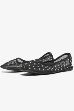 Only Shoes Onlakira-4 Mesh Studs Ballarina< Ballerinaer