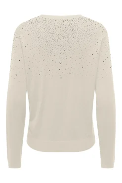 Only Onlanabella Ls Bling O-Neck Knt< T-Shirts & Toppe