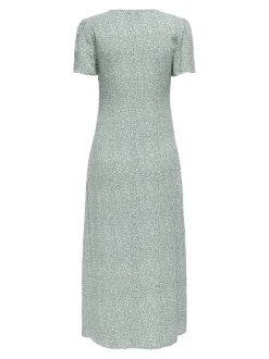 Only Onlancona Ss V-Neck Dress Moch< Kjoler