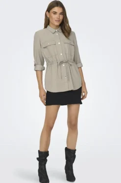 Only Onlaris Life 4/5 Fem Cargo Jacket Cc< Overtøj & Jakker