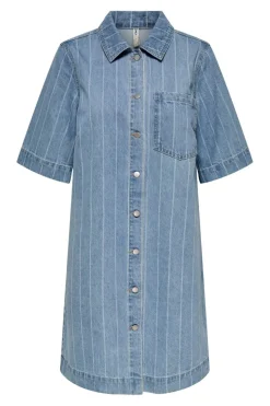 Only Onlasta S/S Stripe Dress Gua 15355054< Kjoler|Ammevenligt Tøj