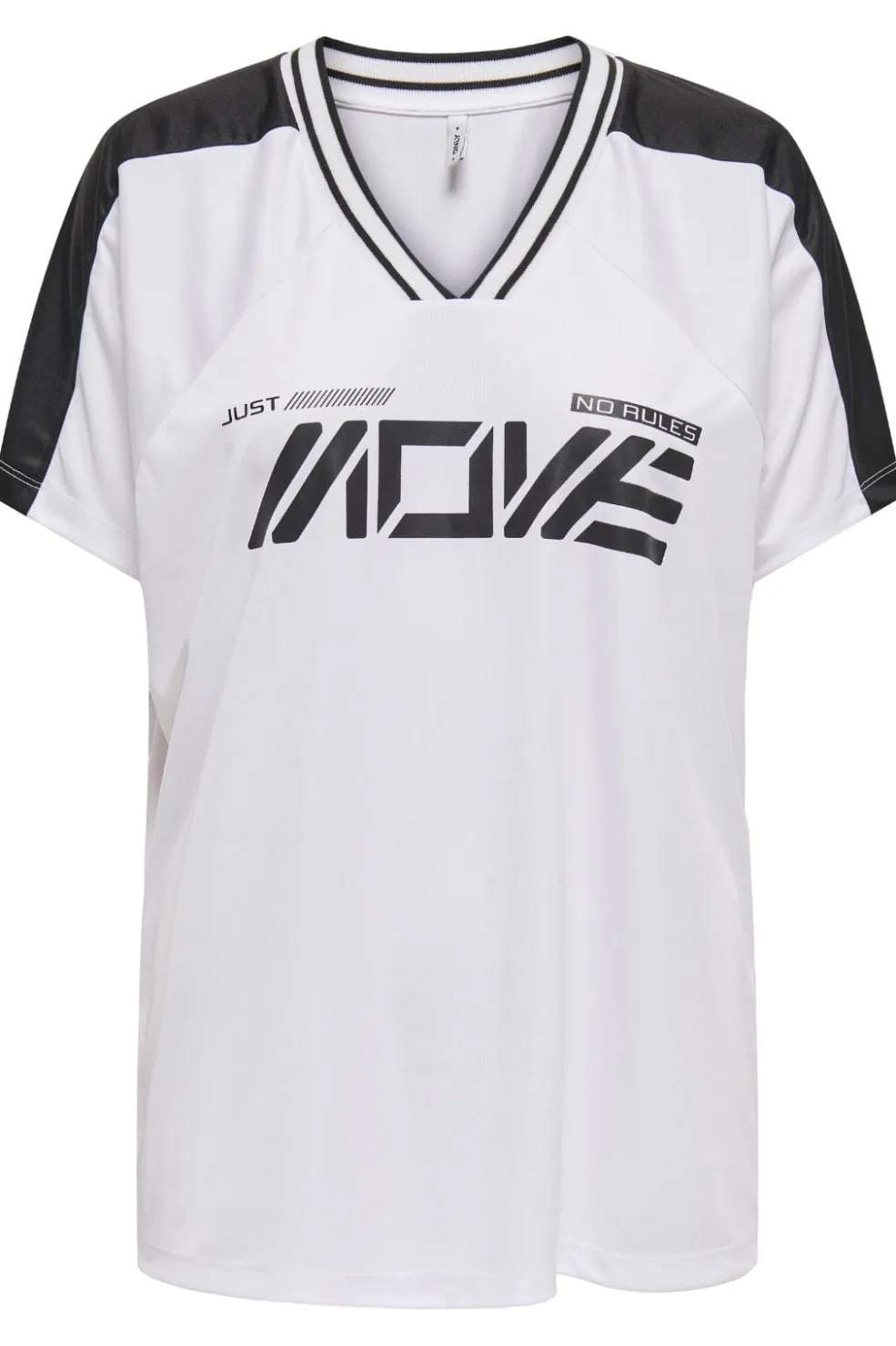 Only Onlbella S/S Sport V-Neck Top< T-Shirts & Toppe