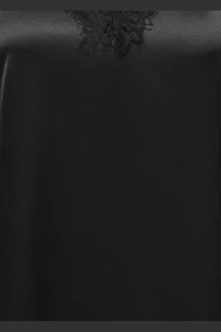 Only Onlbella Strap Satin Lace Dress< Kjoler