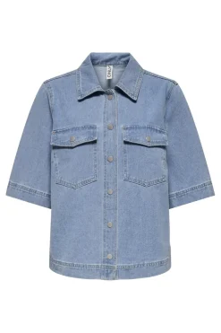 Only Onlbelle S/S Shirt Gua 15347084< Bluser & Skjorter
