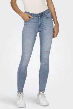 Only Onlblush Mid Ak Rw Ds Rea685< Bukser, Jeans & Leggings