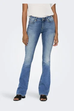 Only Onlblush Mid Flared< Bukser, Jeans & Leggings