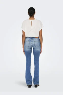 Only Onlblush Mid Flared< Bukser, Jeans & Leggings