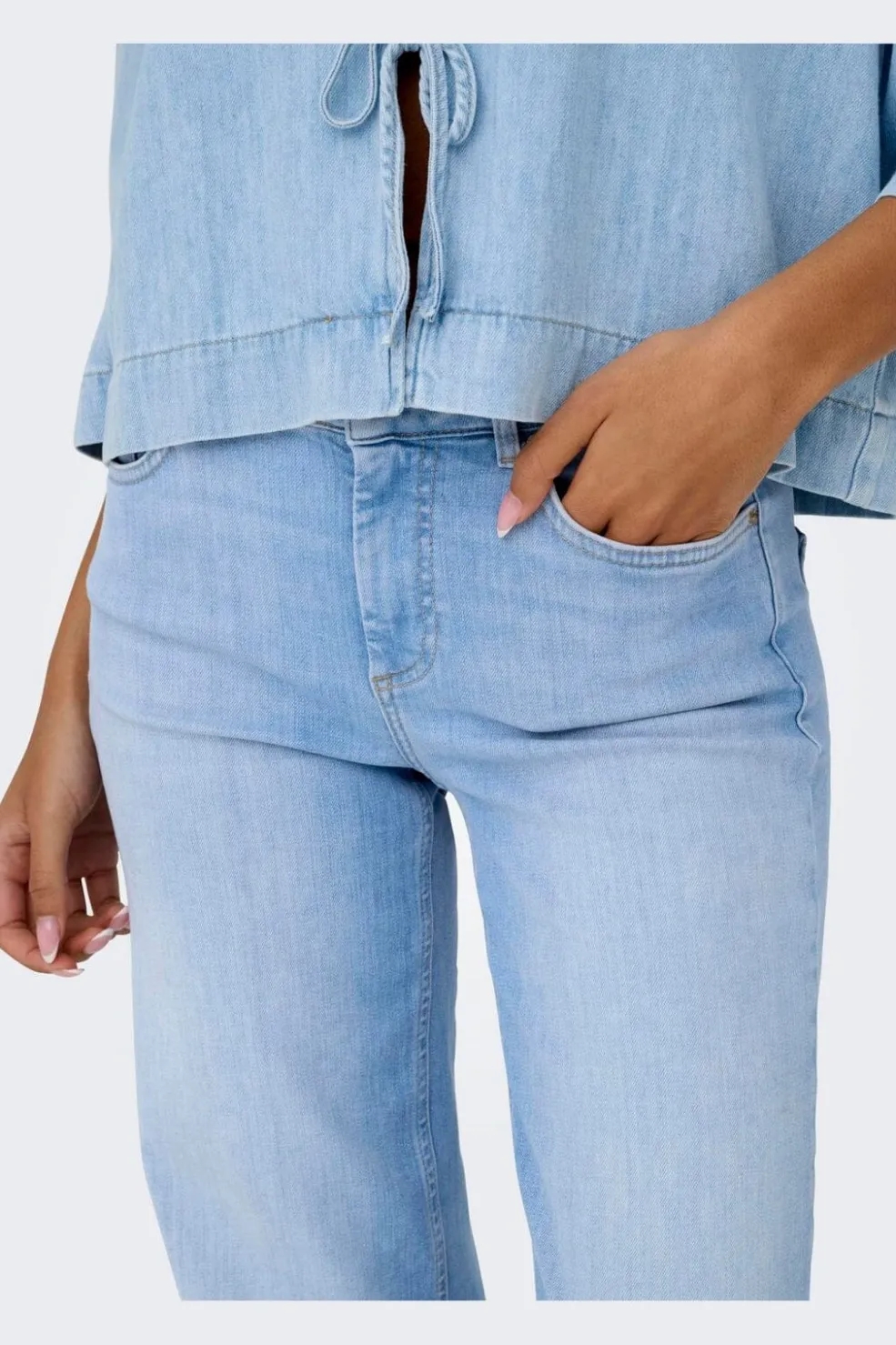 Only Onlblush Mid Straight Rea828< Bukser, Jeans & Leggings