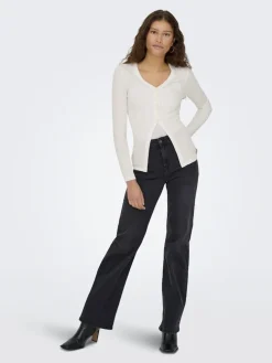 Only Onlbora L/S Cardigan< Cardigans|Ammevenligt Tøj