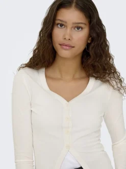 Only Onlbora L/S Cardigan< Cardigans|Ammevenligt Tøj