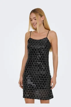 Onlbrielle Strap Sequins Dress*Only Outlet
