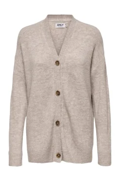 Only Onlcampania L/S Long Cardigan Knt 15344116< Cardigans|Ammevenligt Tøj