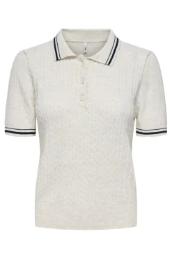 Only Onlcanton Ss Polo Pull Knt< Bluser & Skjorter