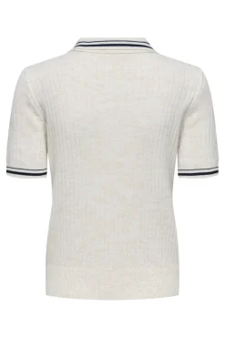 Only Onlcanton Ss Polo Pull Knt< Bluser & Skjorter