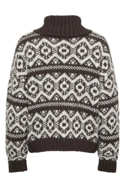 Only Onlcarin Life Ls Jq Loose Rolln Knt< Strik|Bluser & Skjorter