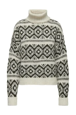 Onlcarin Life Ls Jq Loose Rolln Knt*Only Outlet