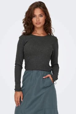 Only Onlcarlotta L/S Top< Bluser & Skjorter