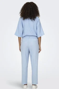 Only Onlcaro 2/4 V-Neck Linen Bl Top Cc< T-Shirts & Toppe