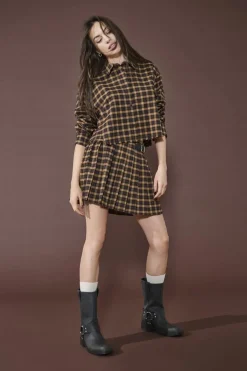 Only Onlcat Life L/S Check Shirt< Bluser & Skjorter