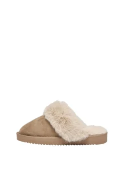 Only Shoes Onlcath Teddy Homeslipper< Tasker & Punge|Hjemmesko