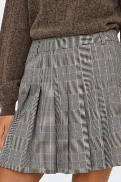 Onlcatia Life Check Skirt Cc Tlr*Only Sale