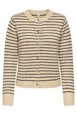 Only Onlchester Life Ls Stripe Cardi Cc Knt< Cardigans|Ammevenligt Tøj
