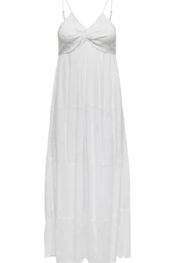 Only Onlchiara S/L Broderie Dress< Kjoler