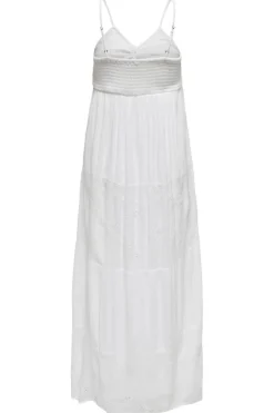Only Onlchiara S/L Broderie Dress< Kjoler