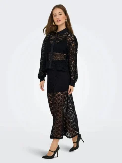 Onlchigo Cali Life Lace Ankle Skirt*Only Outlet