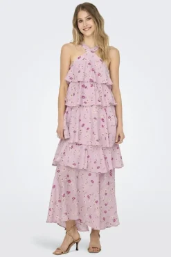 Only Onlcinderella S/L Layered Dress< Kjoler