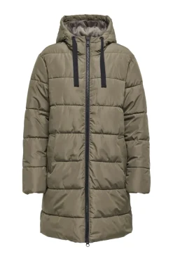Only Onlclair Puffer Hood Coat Cc< Overtøj & Jakker