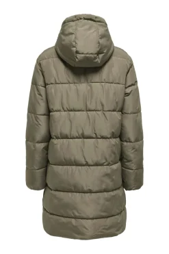 Only Onlclair Puffer Hood Coat Cc< Overtøj & Jakker