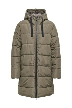 Only Onlclair Puffer Hood Coat Cc< Overtøj & Jakker