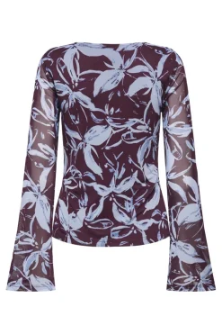 Only Onlcyril Mesh L/S Top< T-Shirts & Toppe