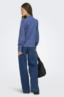 Only Onldasha-Sevigny L/S Frill Shirt Akm< Bluser & Skjorter|Ammevenligt Tøj