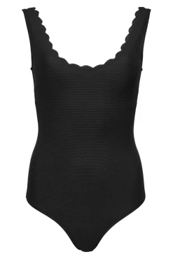Only Onldelphine Scallop Swimsuit Acc< Bikinier & Badetøj