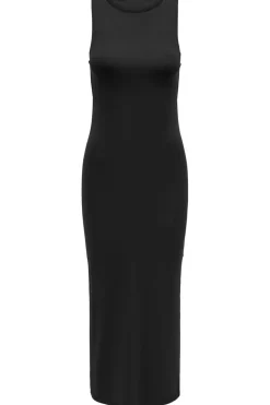 Only Onlea S/L Long Slit Dress Now< Kjoler