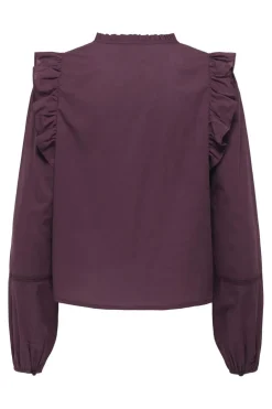 Onledda Life Ls Frill V-Neck Top*Only Discount