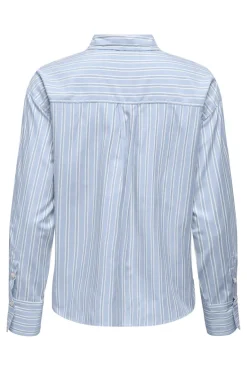 Only Onlelara L/S Emb Shirt< Bluser & Skjorter