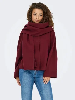 Onlelba Life Scarf Jacket Cc*Only Clearance