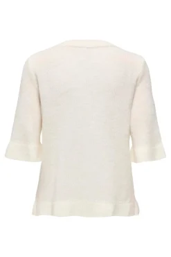 Onlella Ss Frill O-Neck Knt*Only Outlet