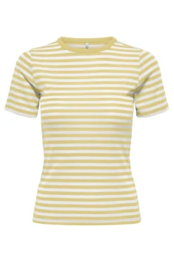 Onlelli S/S Rib Top*Only Clearance