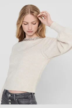 Only Onlelsa L/S Pullover Knt< Strik|Bluser & Skjorter