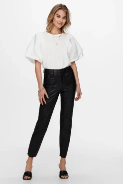 Only Onlemily St Faux Leather< Bukser, Jeans & Leggings
