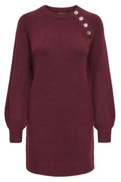 Only Onlemma Life Ls Button Onec Dress Cc Knt< Kjoler