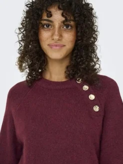 Only Onlemma Life Ls Button Onec Dress Cc Knt< Kjoler