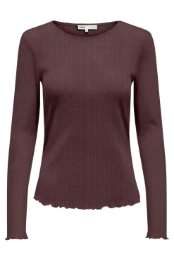 Onlemma L/S Rib Basic Top*Only Online
